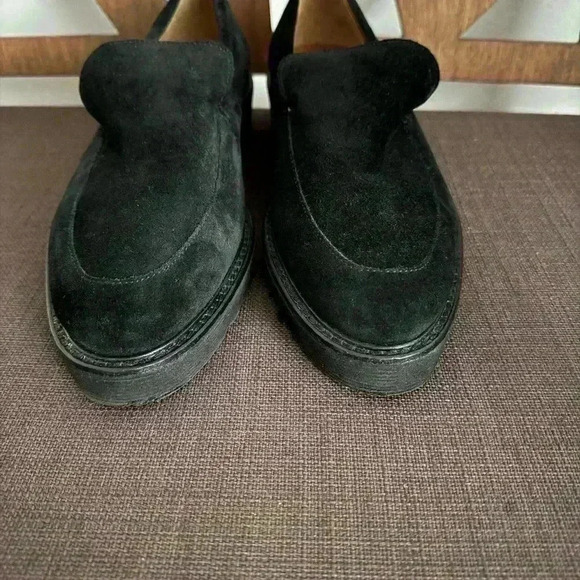 Aquatalia Kelsey Suede Loafers used like a new made in Italy - Picture 7 of 9